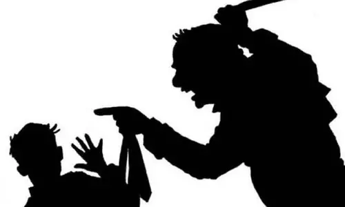 9th class students ear drum ruptured due to teachers beating in U.P