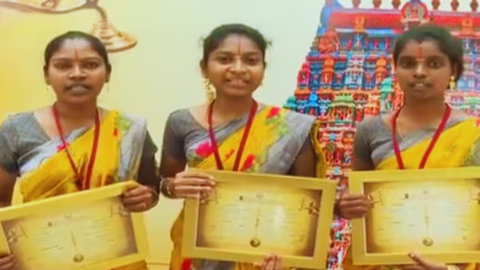 Three women in Tamil Nadu is all set to become assistant priests Three women in Tamil Nadu is all set to become assistant priests