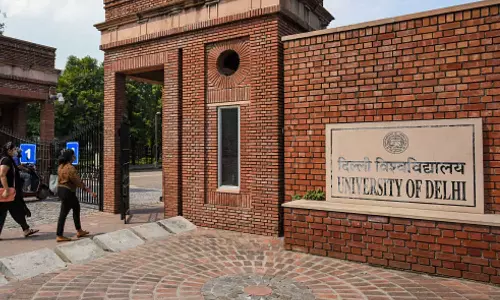 Protest against rejection of BASF-fraternity alliances nomination in Delhi University Union Elections, Delhi University Union Elections, BASF-fraternity alliance