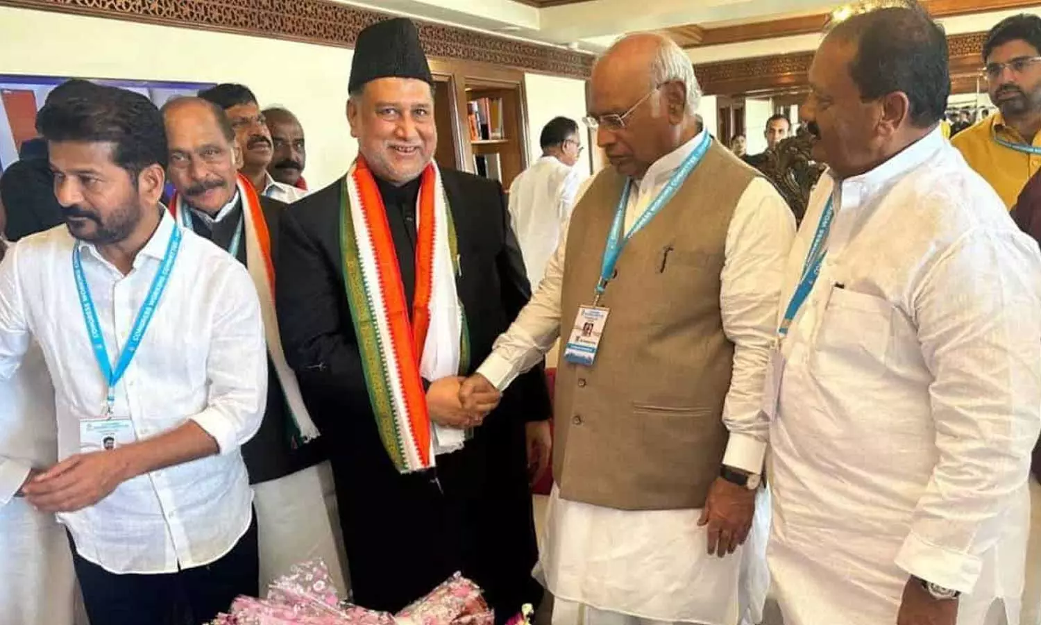 ടി.ഡി.പി നേതാവും വ്യവസായിയുമായ അലി മസ്ഖാത്തി കോൺഗ്രസിൽ ചേർന്നു