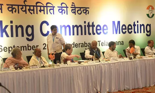 Congress Broad Working Committee and Vijayabheri rally today