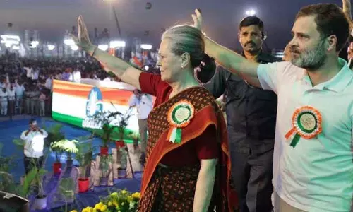 Follow up Congress announced six guarantees for Telangana.