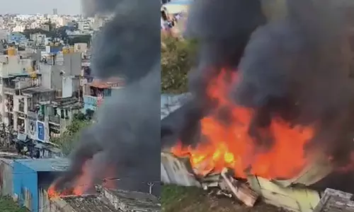 ബംഗ്ലൂരുവില്‍ തീപിടുത്തം; അഞ്ച് വീടുകള്‍ കത്തിനശിച്ചു