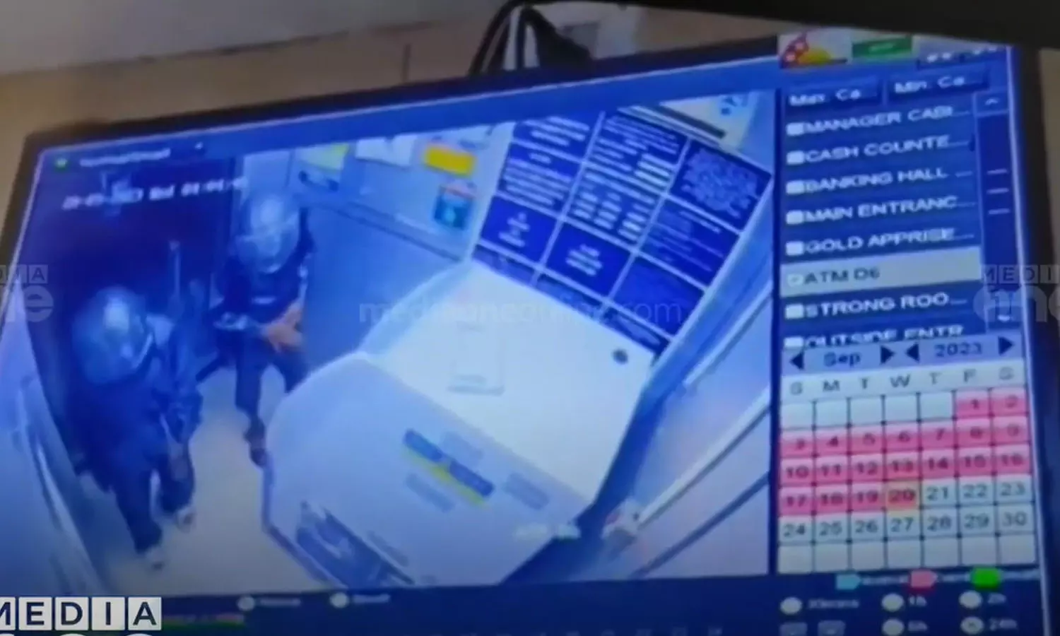 ATMs were broken and attempted theft