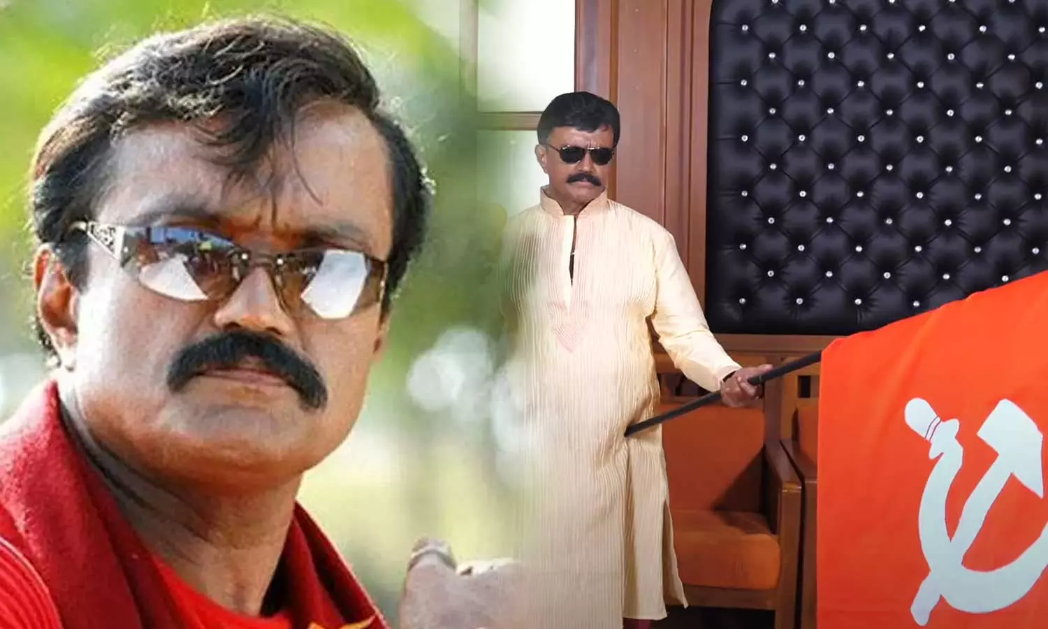 Bheeman Raghu shows deep respect for Pinarayi Vijayan, Bheeman Raghu respect gesture for CM Pinarayi Vijayan Bheeman Raghu shows deep respect for Pinarayi Vijayan, Bheeman Raghu respect gesture for CM Pinarayi Vijayan