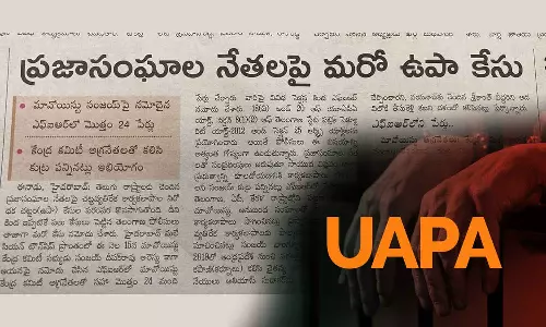 telangana police registers uapa case against malayali journalist