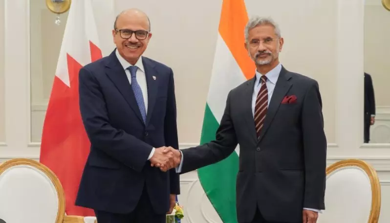 Bahrain Indian Foreign Ministers Bahrain Indian Foreign Ministers