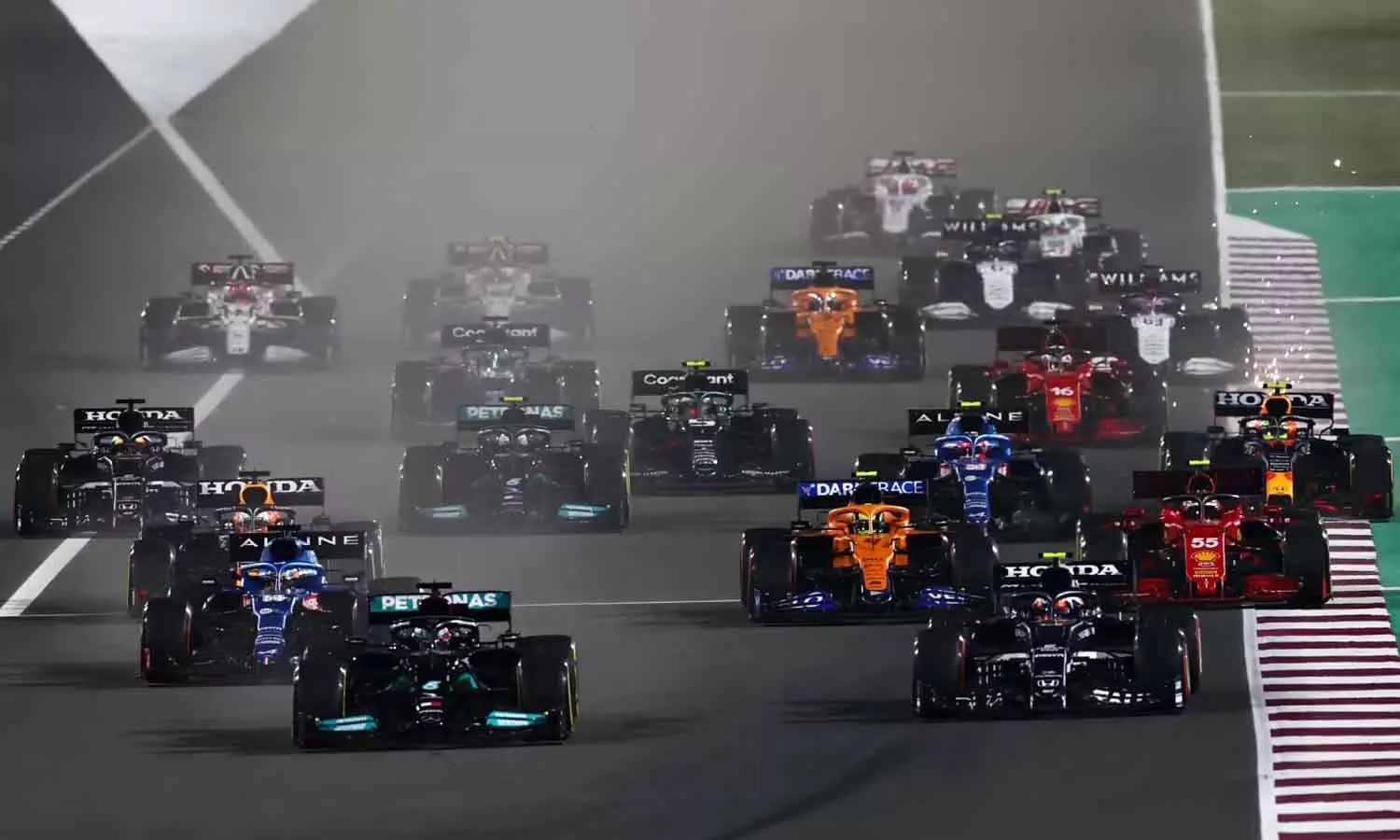 ഫോർമുല വൺ ഖത്തർ ഗ്രാന്റ്പ്രി ലുസൈൽ സർക്യൂട്ട് പൂർണ സജ്ജമായതായി അധികൃതർ അറിയിച്ചു ഫോർമുല വൺ ഖത്തർ ഗ്രാന്റ്പ്രി ലുസൈൽ സർക്യൂട്ട് പൂർണ സജ്ജമായതായി അധികൃതർ അറിയിച്ചു