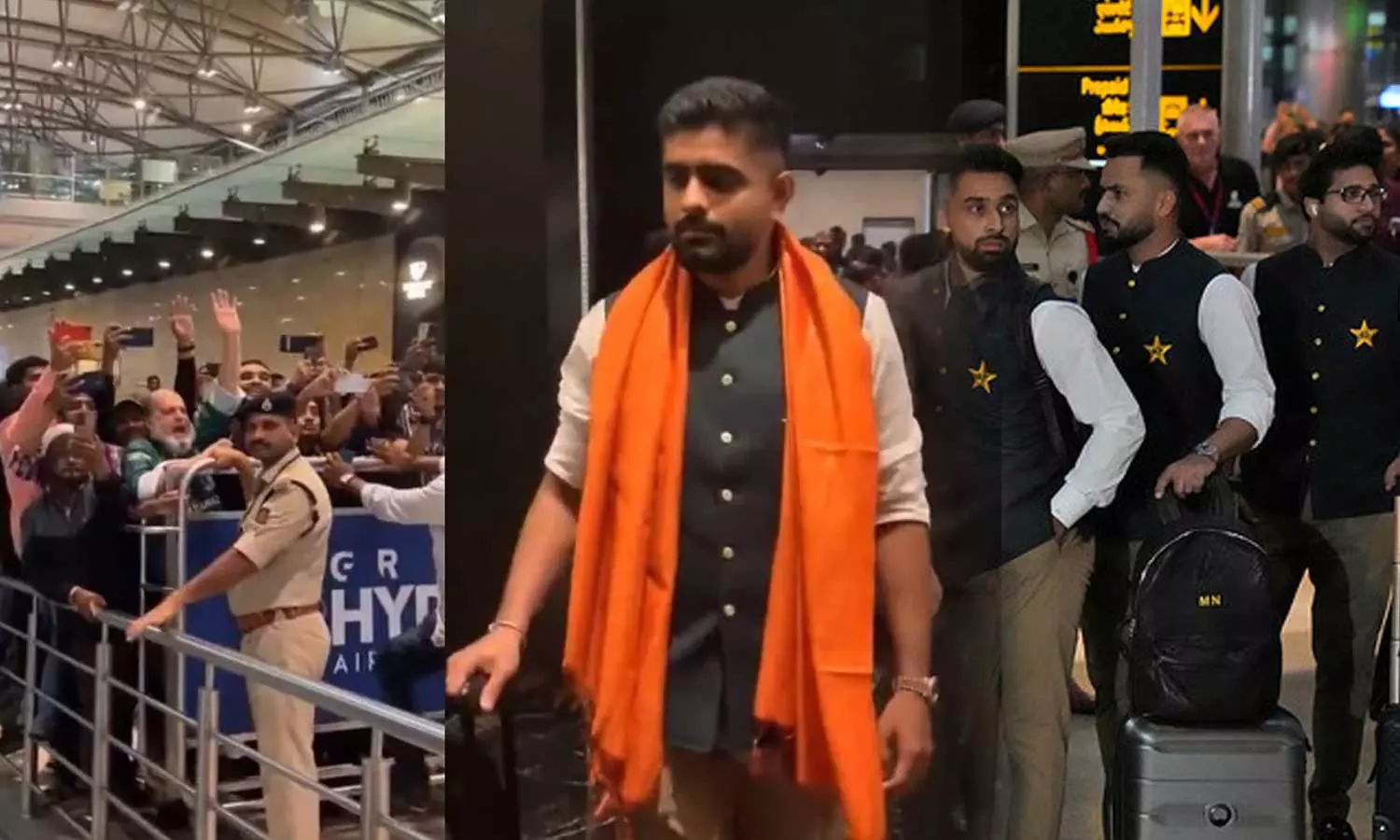 Pakistan cricket team arrives in India after 7 years for upcoming World Cup, Pakistan cricket team in India, ODI world cup 2023, Babar Azam