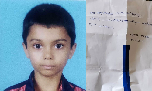 എന്റെ കളർ പെൻസിൽ എട്ട് എയിലെ ആദിത്യന് നൽകണം; തിരുവനന്തപുരത്ത് കത്തെഴുതി വെച്ച ശേഷം എട്ടാംക്ലാസുകാരൻ നാടുവിട്ടു