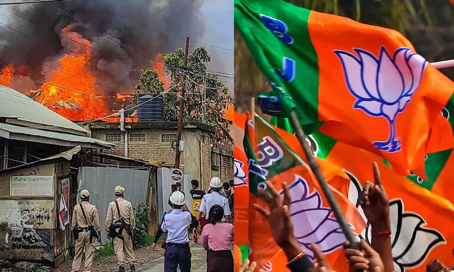 Central leadership to persuade BJP leaders over criticize the government in Manipur riot Central leadership to persuade BJP leaders over criticize the government in Manipur riot