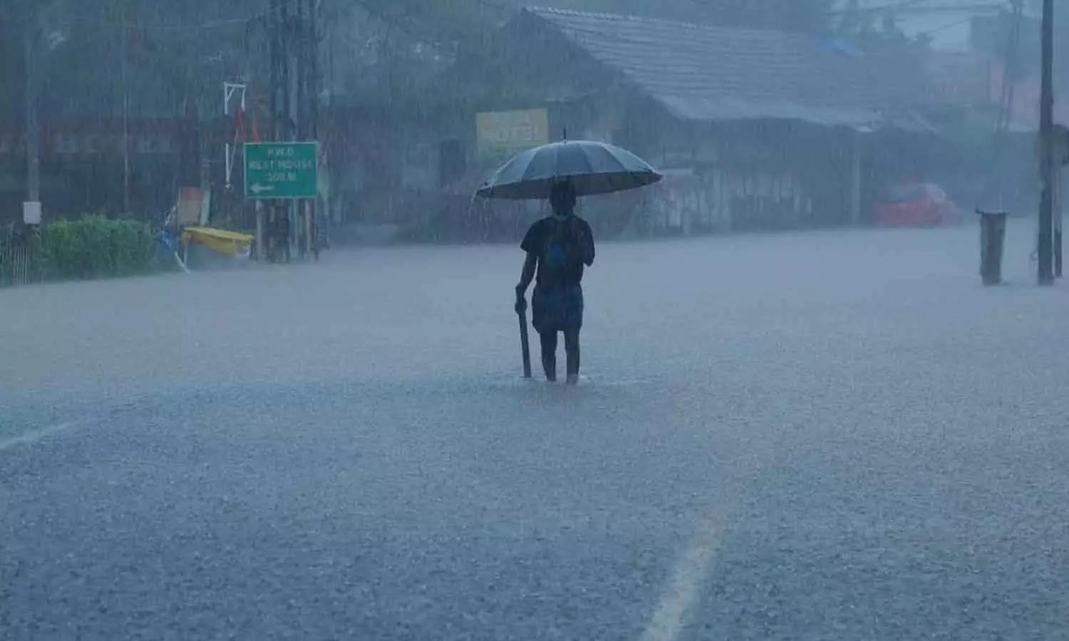 Heavy rain continues in north Kerala Heavy rain continues in north Kerala