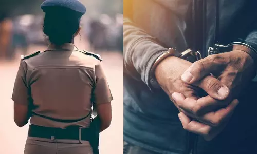 Woman cop molested in mumbai three held