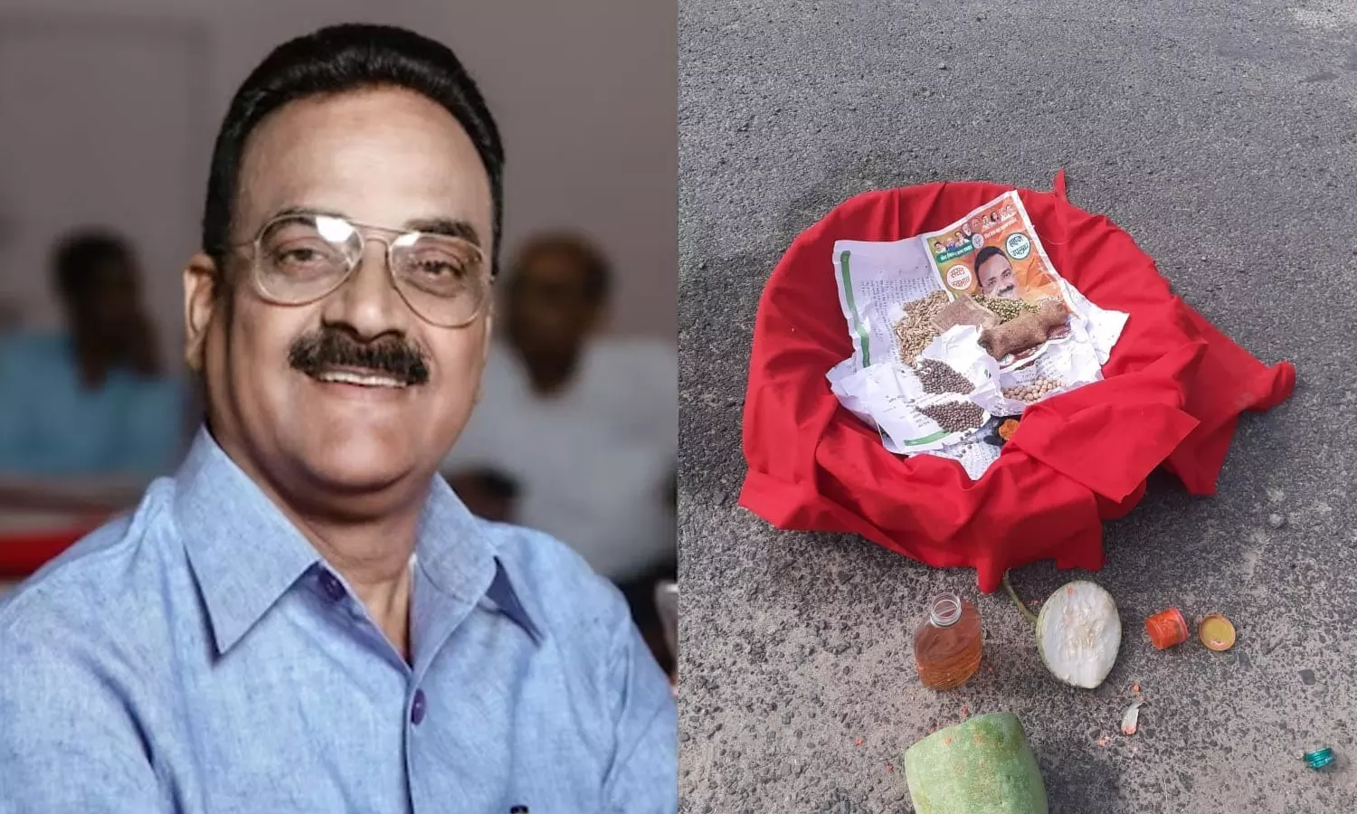 BJP MLA shares photo of black magic setup targeted against him