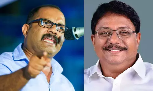 km shaji said against k anilkumars speech | kerala News