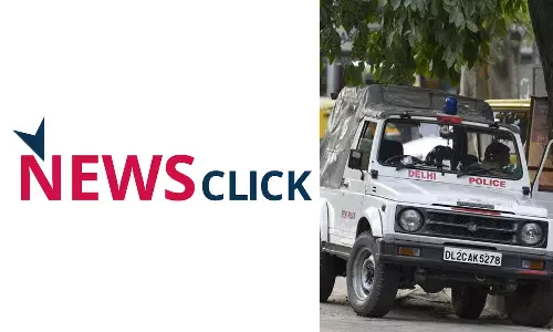 Journalists linked to NewsClick raided by cops in Delhi, Noida, Ghaziabad, Journalists linked to NewsClick raided in Delhi, NewsClick raid