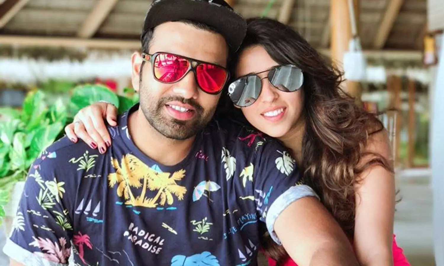 rohit and wife