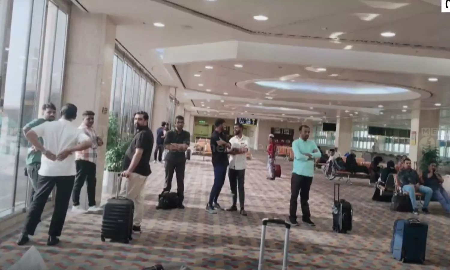 IndiGo flight scheduled to depart from Dammam to Kozhikode this morning has been cancelled, IndiGo delay, Dammam, IndiGo flight from Dammam to Kozhikode cancelled