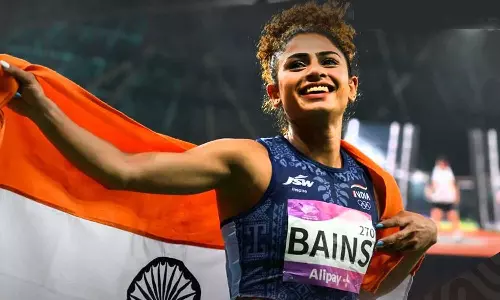 Harmilan Bains wins silver in women’s 800m after silver medal win in womens 1500m, Harmilan Bains wins silver in women’s 800m, Asian Games 2023