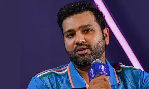 Rohit Sharma roasts journalist on live TV over 2019 World Cup final episode, Rohit Sharma roasts journalist on live, ICC ODI world cup 2023, Rohit Sharma