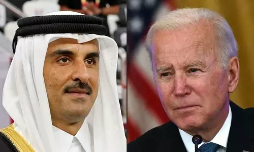 ഇറാനില്‍നിന്ന് അമേരിക്കക്കാരുടെ മോചനം;   ഖത്തര്‍ അമീറിന് നന്ദി പറഞ്ഞ് ജോ ബൈഡന്‍
