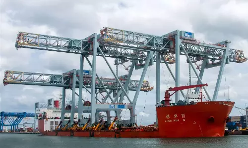 The first ship to Vizhinjam port left Gujarat