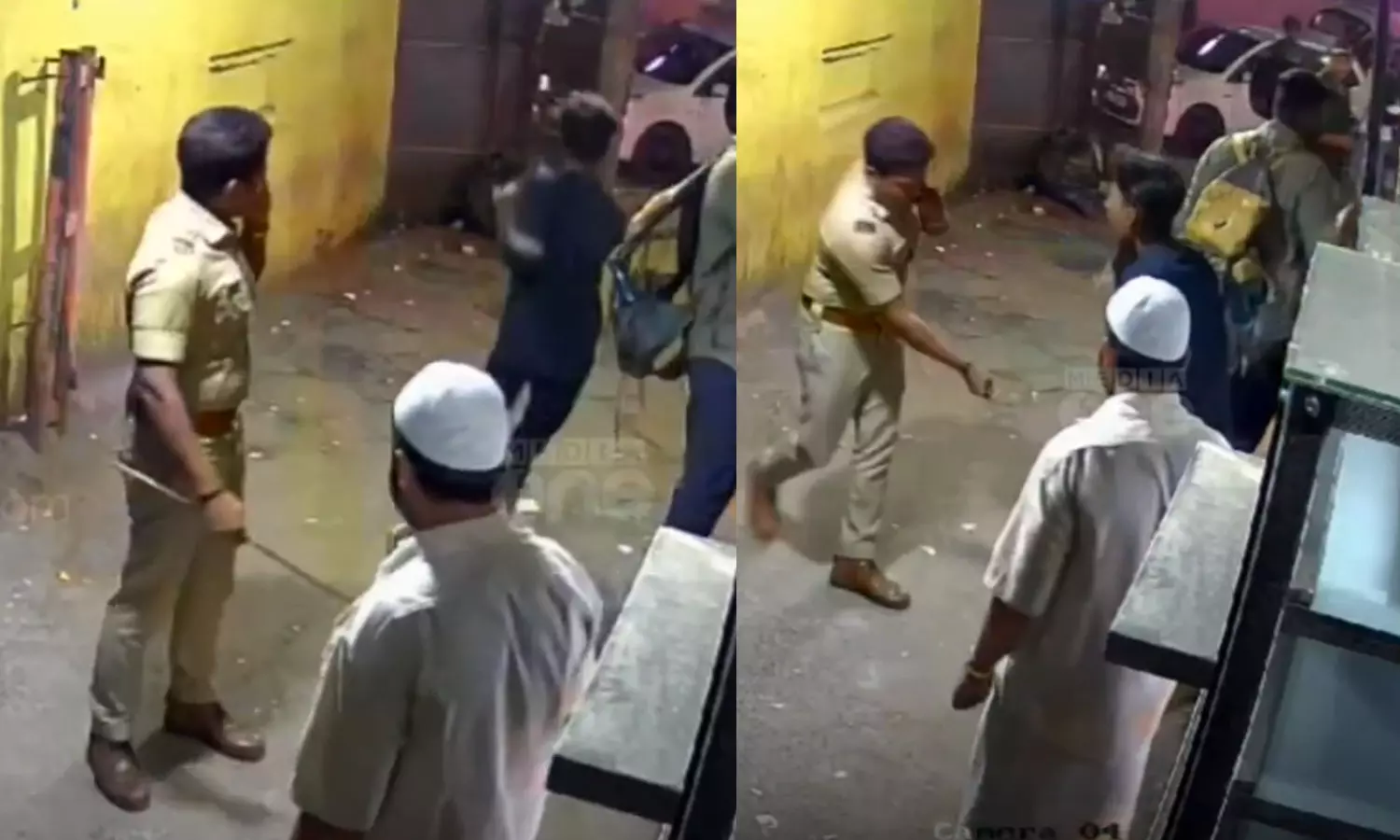 ആലുവയിൽ പൊലീസിന്റെ ചൂരൽ പ്രയോഗം; നിരപരാധികളെ അടിച്ചതായി പരാതി ആലുവയിൽ പൊലീസിന്റെ ചൂരൽ പ്രയോഗം; നിരപരാധികളെ അടിച്ചതായി പരാതി