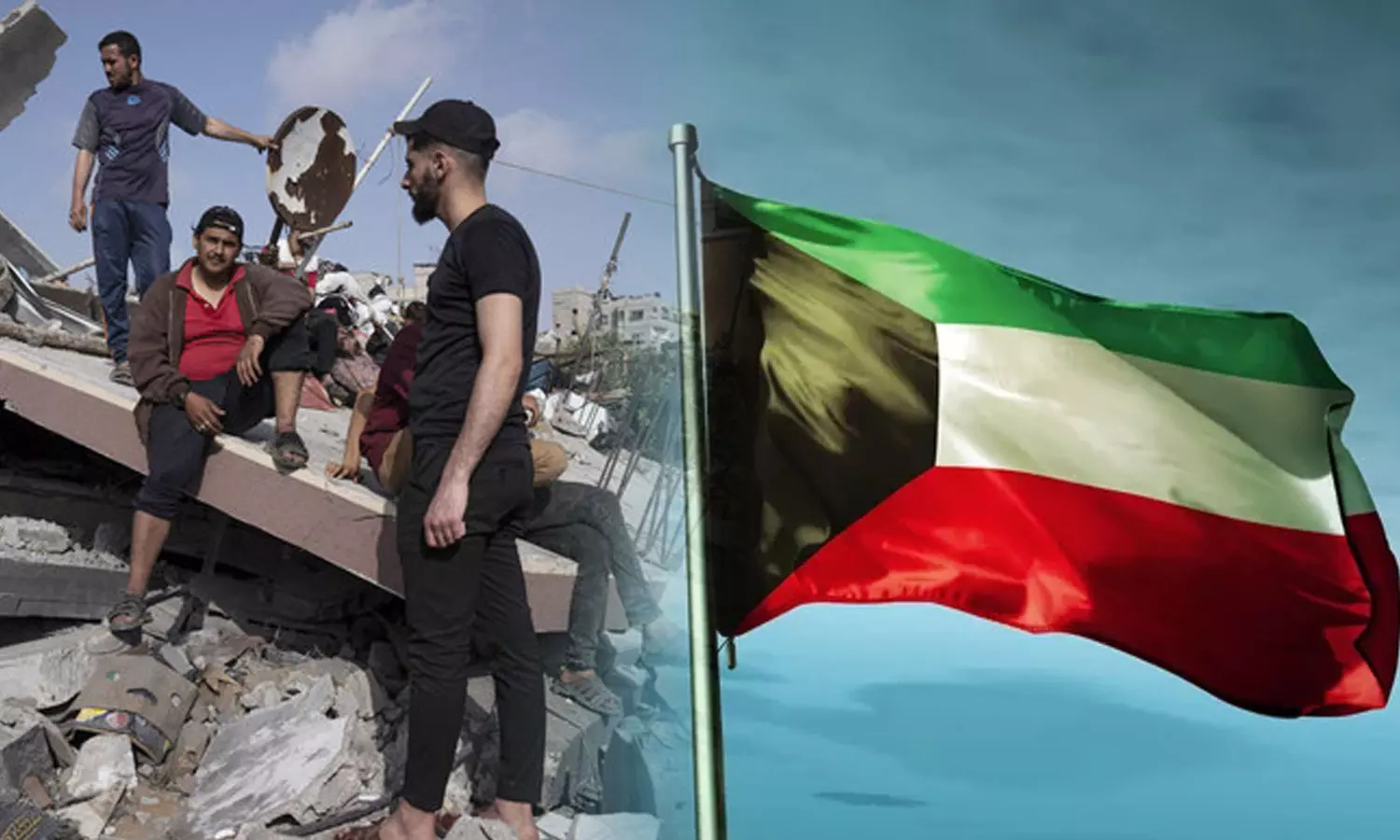 Kuwait has launched a relief campaign for the Palestinian people Kuwait has launched a relief campaign for the Palestinian people