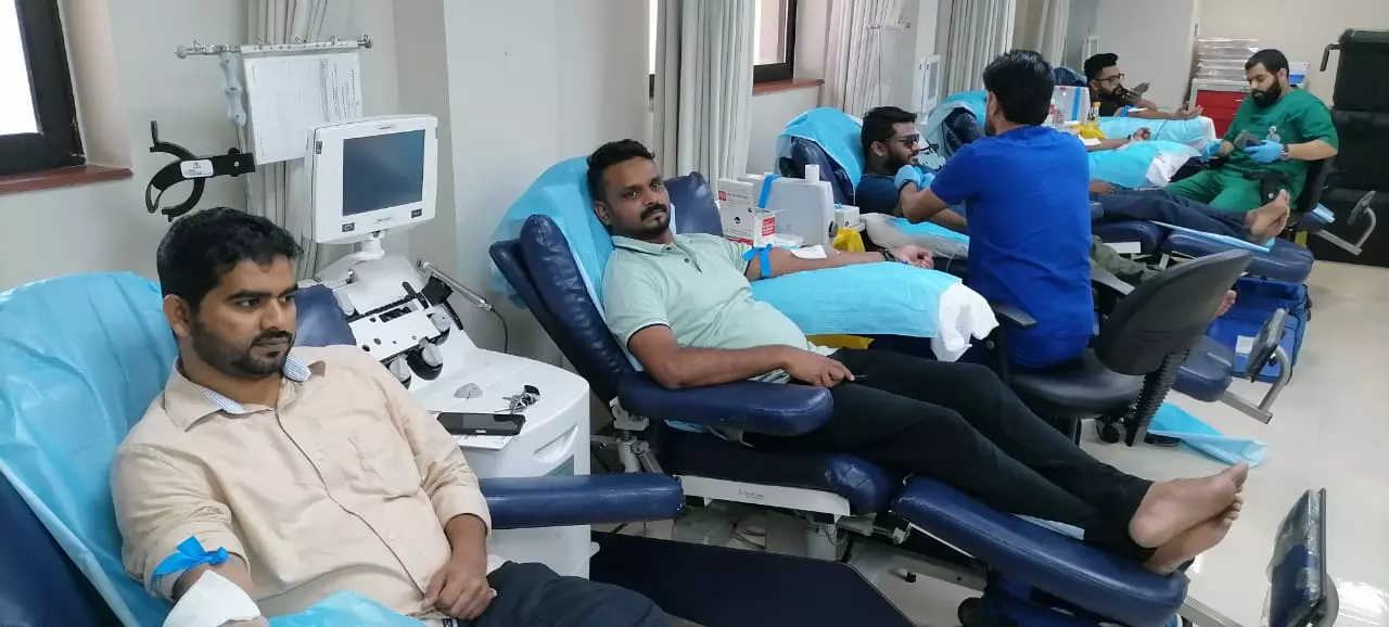 പ്രവാസി വെൽഫെയർ ദമ്മാം രക്തദാന ക്യാമ്പ് സംഘടിപ്പിച്ചു