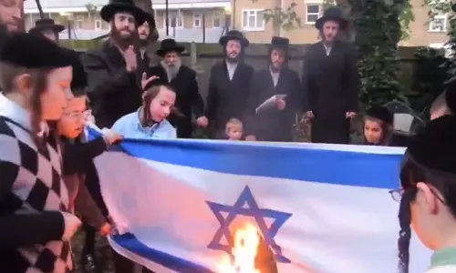 A group of Jews (Torah Judaism) oppose Israel and Zionism.