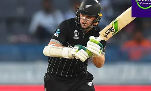 New Zealand scored 322 runs for the loss of seven wickets against the Netherlands in the sixth match of the ODI World Cup.