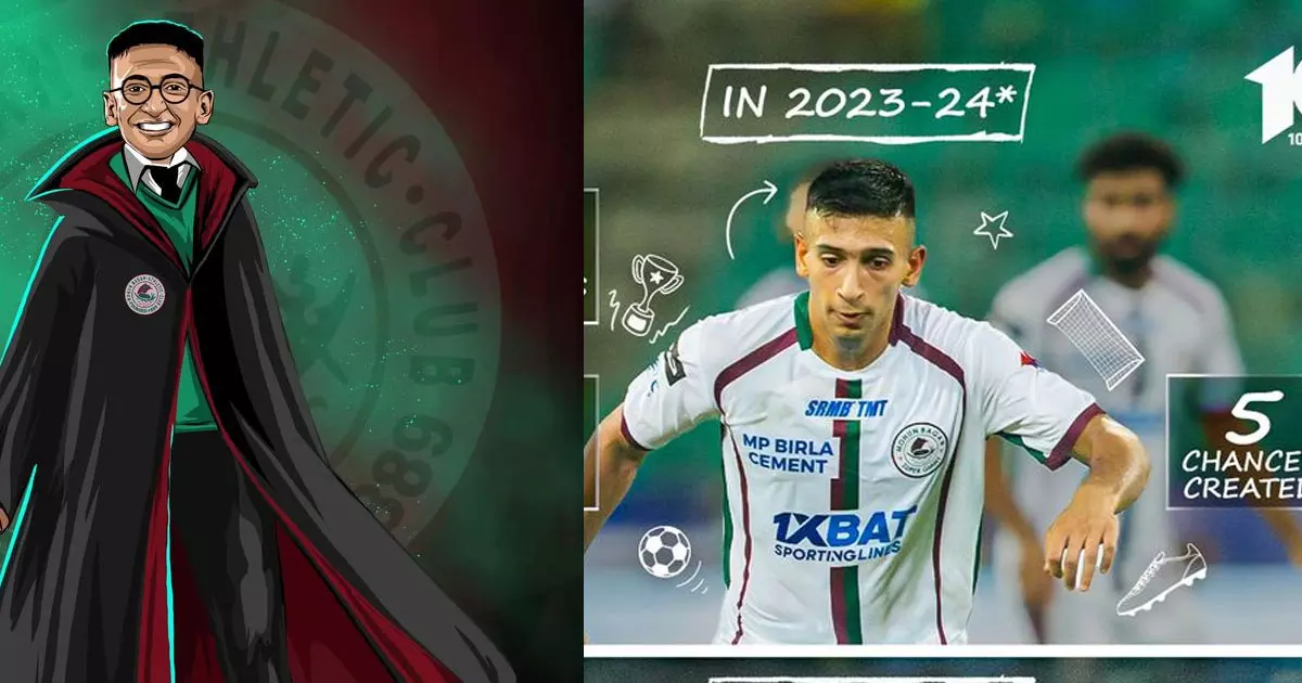 Three games, three assists; Sahl Abdul Samad gets off to a good start for Mohun Bagan Supergiant Three games, three assists; Sahl Abdul Samad gets off to a good start for Mohun Bagan Supergiant