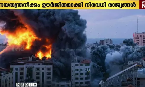 Israeli airstrikes continue in Palestine, talks to open human corridor for Gaza evacuees