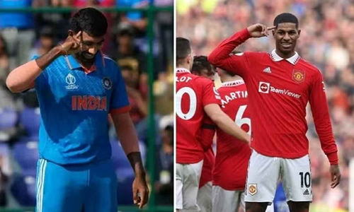 Jasprit Bumrah and Marcus Rashford