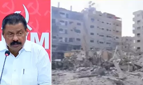 സമാധാനം പുനഃസ്ഥാപിച്ച് ഫലസ്തീന് അർഹതപ്പെട്ട രാജ്യം നൽകണം- എം.വി.ഗോവിന്ദൻ