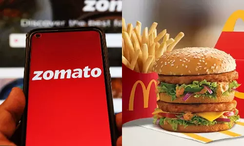 Zomato, McDonald fined ₹1 lakh Zomato, McDonald fined ₹1 lakh