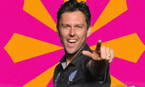 Trent Boult became the third fastest player to complete 200 wickets in ODIs