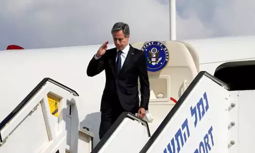 US Secretary of State Anthony Blinkon visits Arab countries after expressing support for Israel. US Secretary of State Anthony Blinkon visits Arab countries after expressing support for Israel.