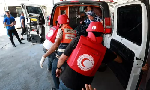 ഗസ്സയ്ക്ക് പത്തുലക്ഷം ഡോളർ അടിയന്തിര സഹായം  പ്രഖ്യാപിച്ച് ഖത്തർ റെഡ് ക്രെസന്റ് സൊസൈറ്റി