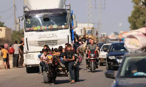 70 killed in Israeli airstrikes on Palestinians fleeing northern Gaza, Palestine-Israel war 2023, Hamas