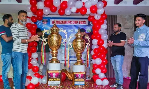 സെവൻസ് ഫുട്ബോൾ ടൂർണമെന്റ്   ട്രോഫി പ്രദർശനവും നറുക്കെടുപ്പും നടന്നു