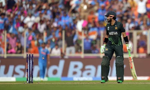 ജയ് ശ്രീരാം, ജയ് ശ്രീരാം...; ഔട്ടായി മടങ്ങുന്നതിനിടെ പാക് ബാറ്റർ റിസ്‌വാനെതിരെ മുദ്രാവാക്യവുമായി കാണികൾ