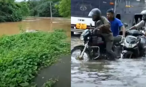 കനത്ത മഴയിൽ വലഞ്ഞ് തലസ്ഥാനം; പല പ്രദേശങ്ങളും വെള്ളത്തിൽ, നിരവധി കുടുംബങ്ങളെ ഒഴിപ്പിച്ചു