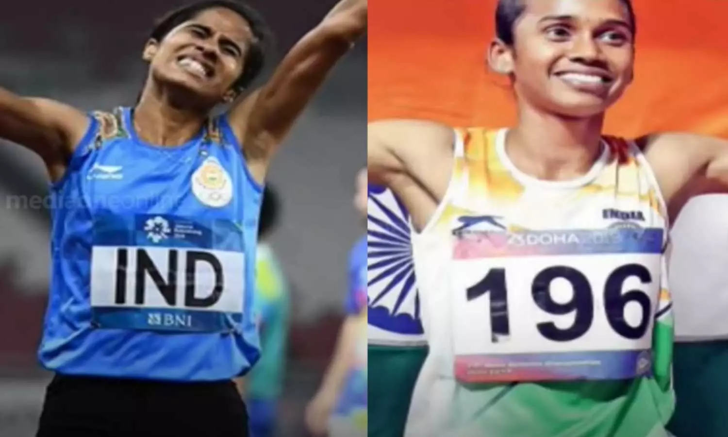 PU Chitra and PK Vismaya alleges of not getting the job promised by the government PU Chitra and PK Vismaya alleges of not getting the job promised by the government