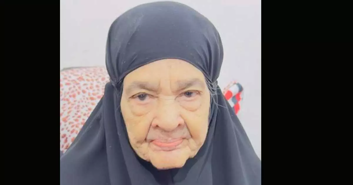 Dubai-based journalist T. Jamaluddens mother Aishumma passed away Dubai-based journalist T. Jamaluddens mother Aishumma passed away