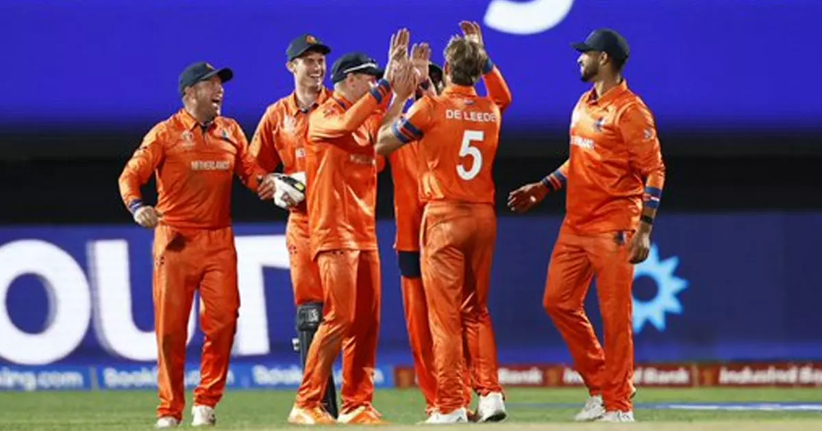 Netherlands beat South Africa in ODI World Cup