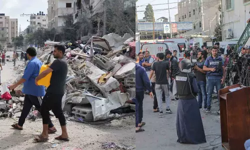 ബന്ദികളുടെ ദൃശ്യങ്ങൾ പുറത്തുവിട്ട് ഹമാസ്; മോചനത്തിനുള്ള നയതന്ത്രനീക്കം സജീവം