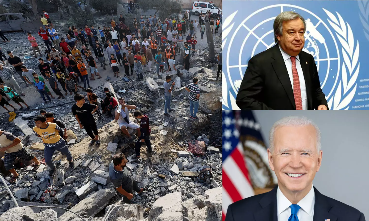 ഗസ്സ ആശുപത്രി ആക്രമണം: ഭയാനകമെന്ന് യു.എൻ, അന്വേഷിക്കുമെന്ന് അമേരിക്ക