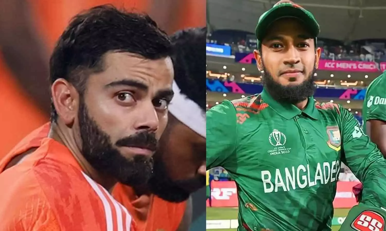 Mushfiqur Rahim, Virat Kohli Mushfiqur Rahim, Virat Kohli