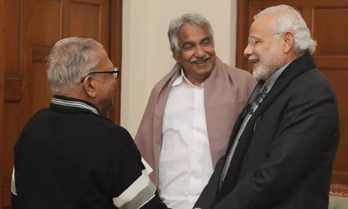 Prime Minister Narendra Modi wishes VS Achuthanandan on his 100th birthday.